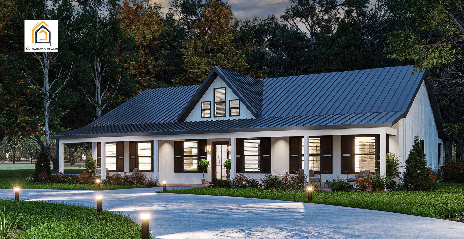 Featured modern farm house the legend