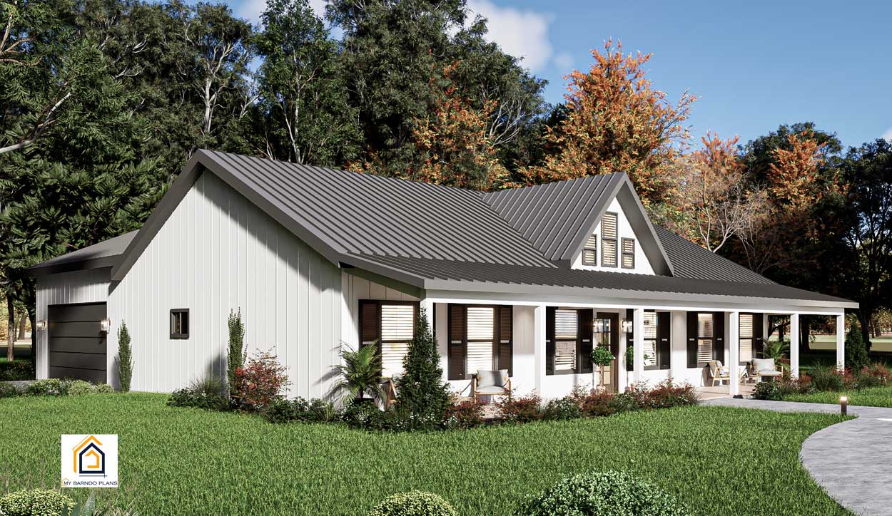 Legend modern farmhouse plan affordable design 3 2 1800 sq ft